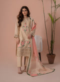 Zarrin e Khawab - 3 Piece Embroided Suit