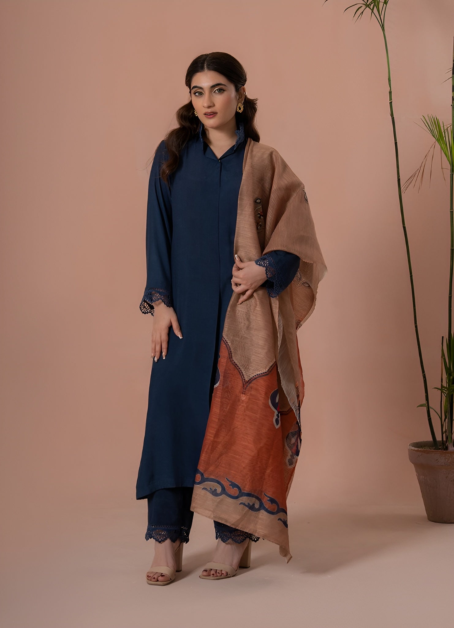 Neelam e Noor - 3 Piece Embroided Suit