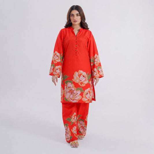Amber Blaze - 2 Piece Printed Suit