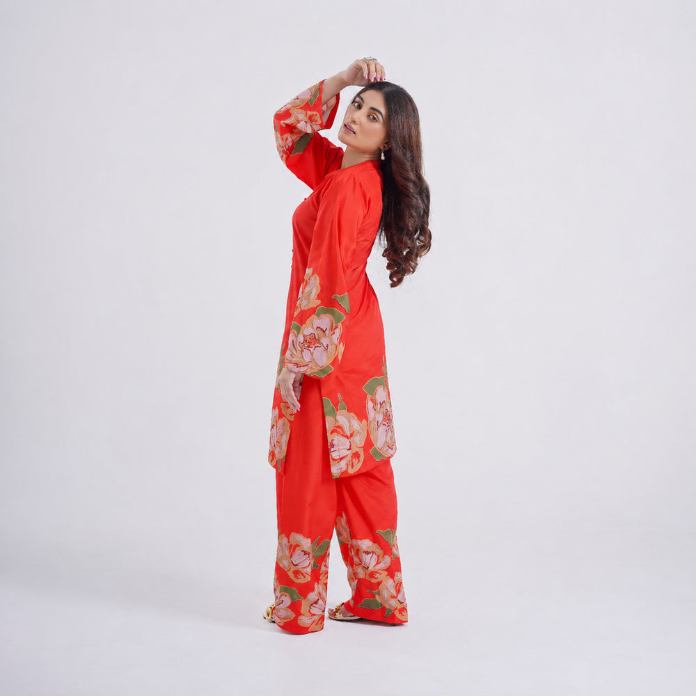 Amber Blaze - 2 Piece Printed Suit