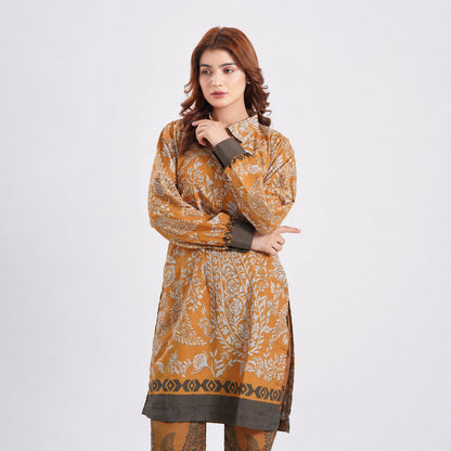 Amber Haze - 2 Piece Printed Suit