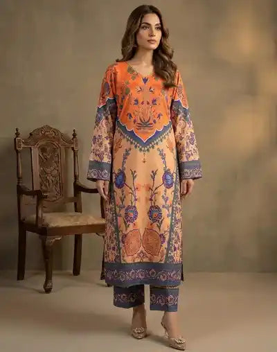 Amber Vineyard - 2 Piece Printed Suit