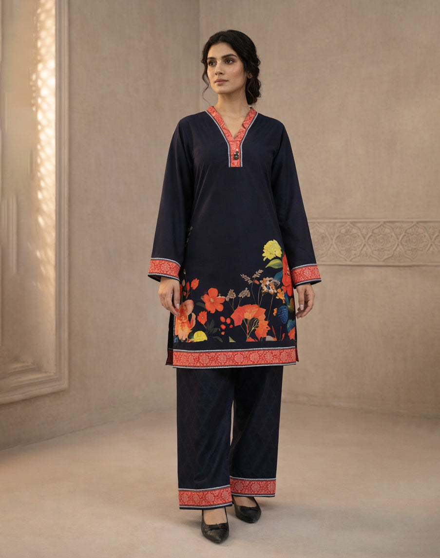 Amber Meadows - 2 Piece Printed Suit