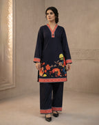 Amber Meadows - 2 Piece Printed Suit