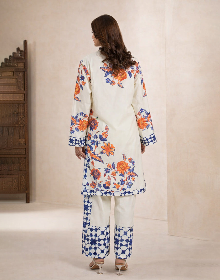 Amber Mosaic - 2 Piece Printed Suit