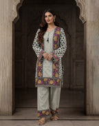Amber Orchid - 2 Piece Printed Suit