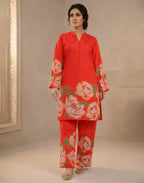 Amber Blaze - 2 Piece Printed Suit