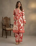 Amber Garnet - 2 Piece Printed Suit