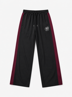 Wide Leg Performance Trouser – Black