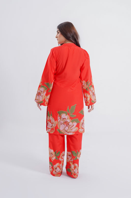 Amber Blaze - 2 Piece Printed Suit