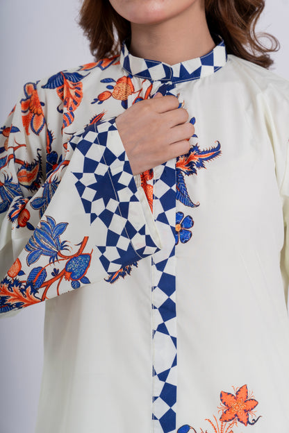 Amber Mosaic - 2 Piece Printed Suit