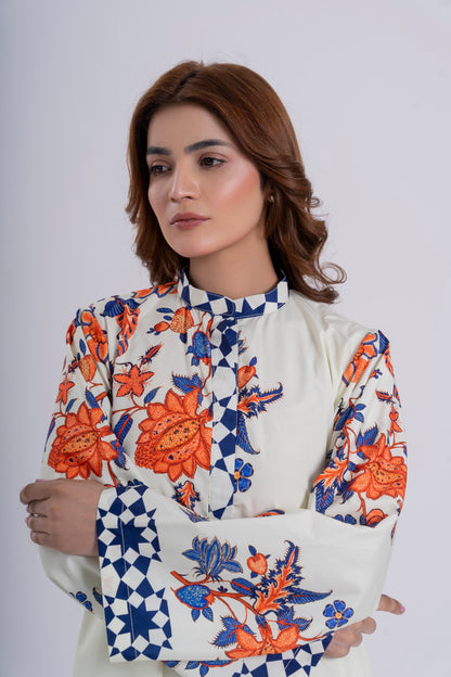 Amber Mosaic - 2 Piece Printed Suit