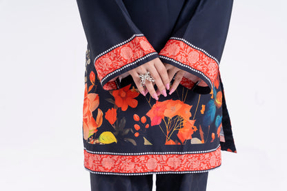 Amber Meadows - 2 Piece Printed Suit