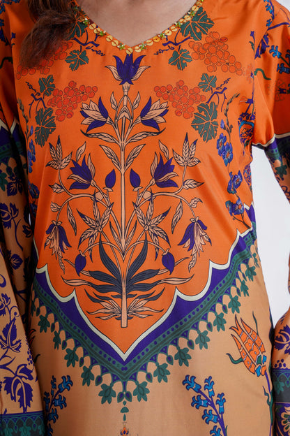 Amber Vineyard - 2 Piece Printed Suit