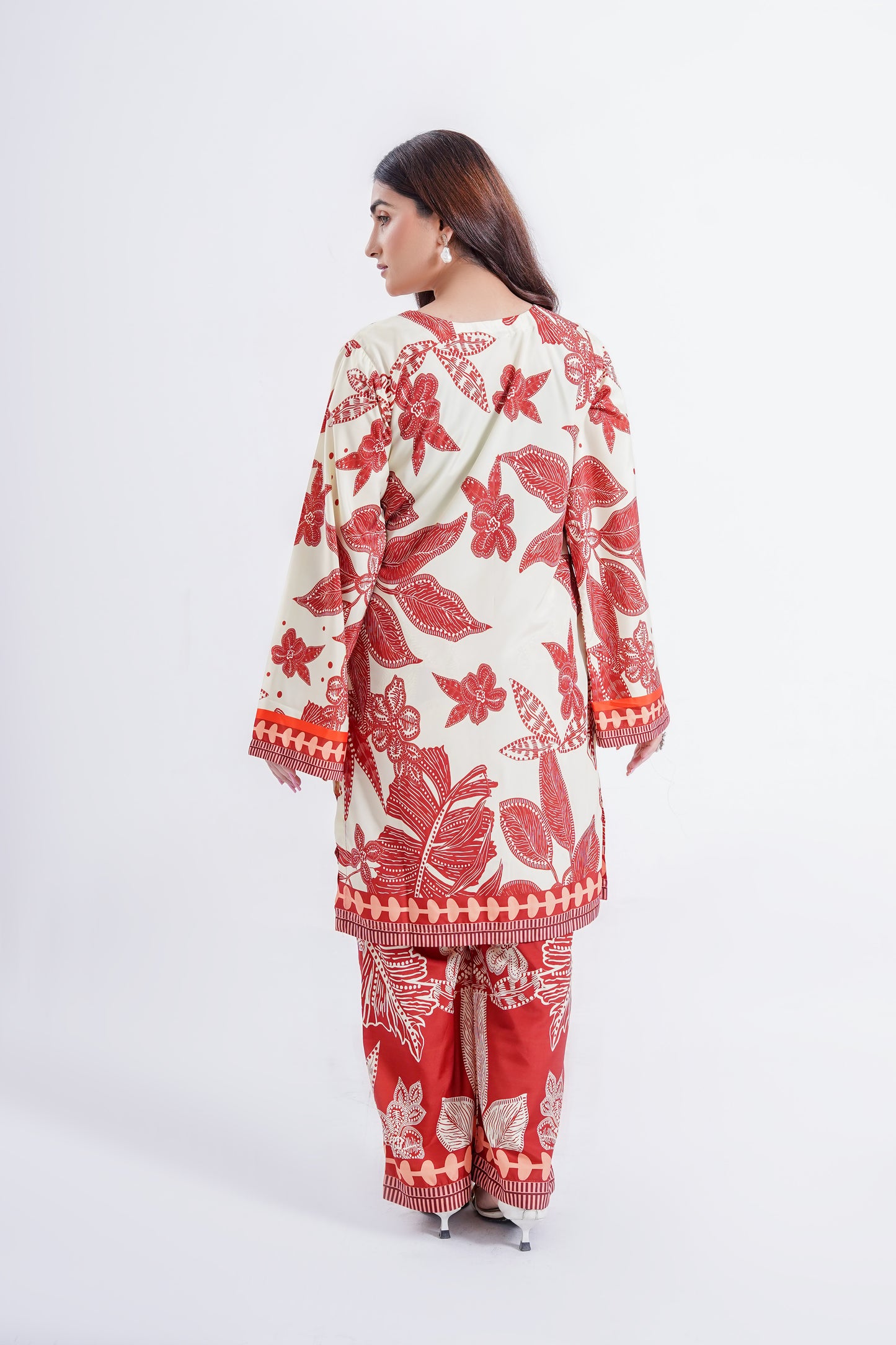 Amber Garnet - 2 Piece Printed Suit