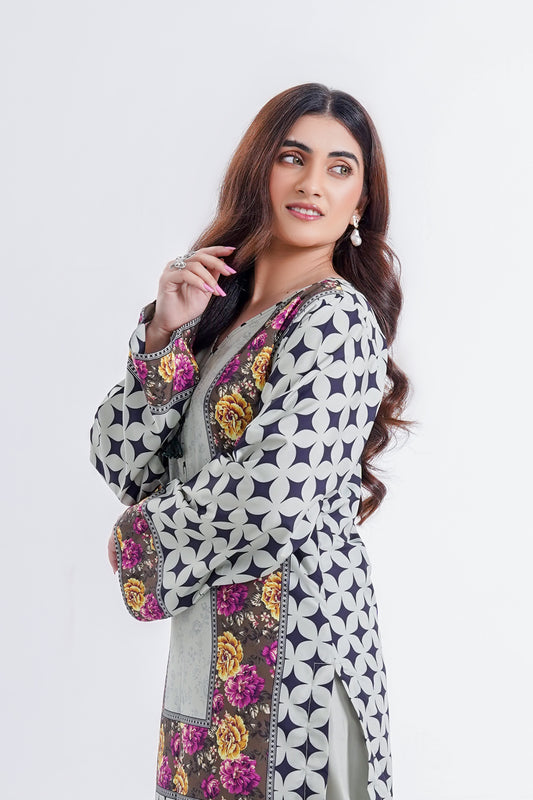 Amber Orchid - 2 Piece Printed Suit
