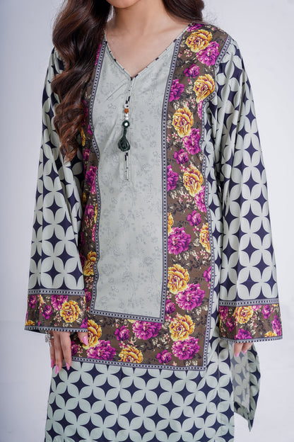 Amber Orchid - 2 Piece Printed Suit