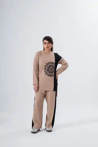 Flower Ensemble Printed Coord Set