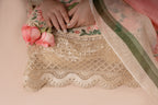 Zarrin e Khawab - 3 Piece Embroided Suit