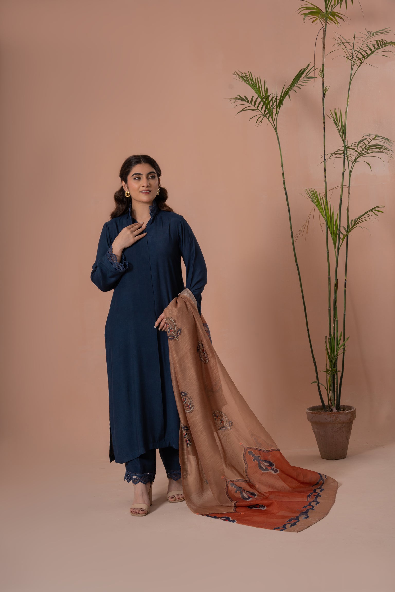 Neelam e Noor - 3 Piece Embroided Suit