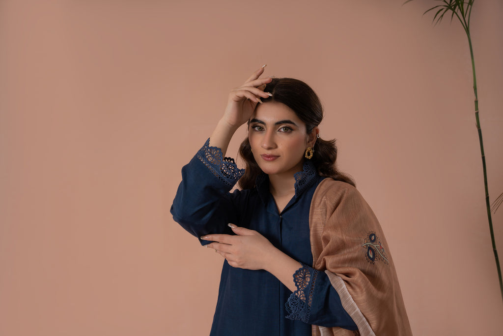 Neelam e Noor - 3 Piece Embroided Suit