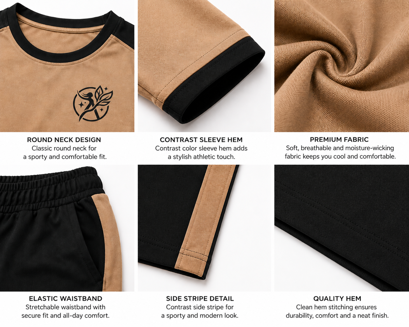 Women’s Dri-Fit Tracksuit – Fawn