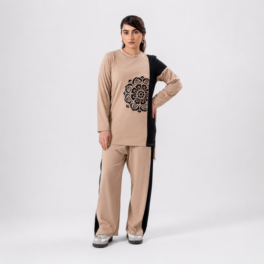 Flower Ensemble Printed Coord Set
