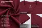 Dri-Fit Performance Tee - Maroon