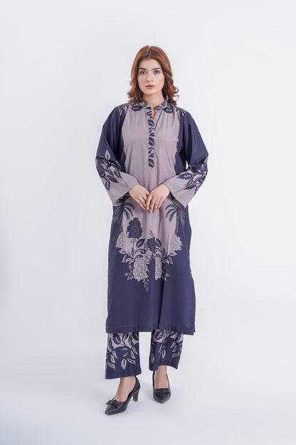 Amber Midnight - 2 Piece Printed Suit