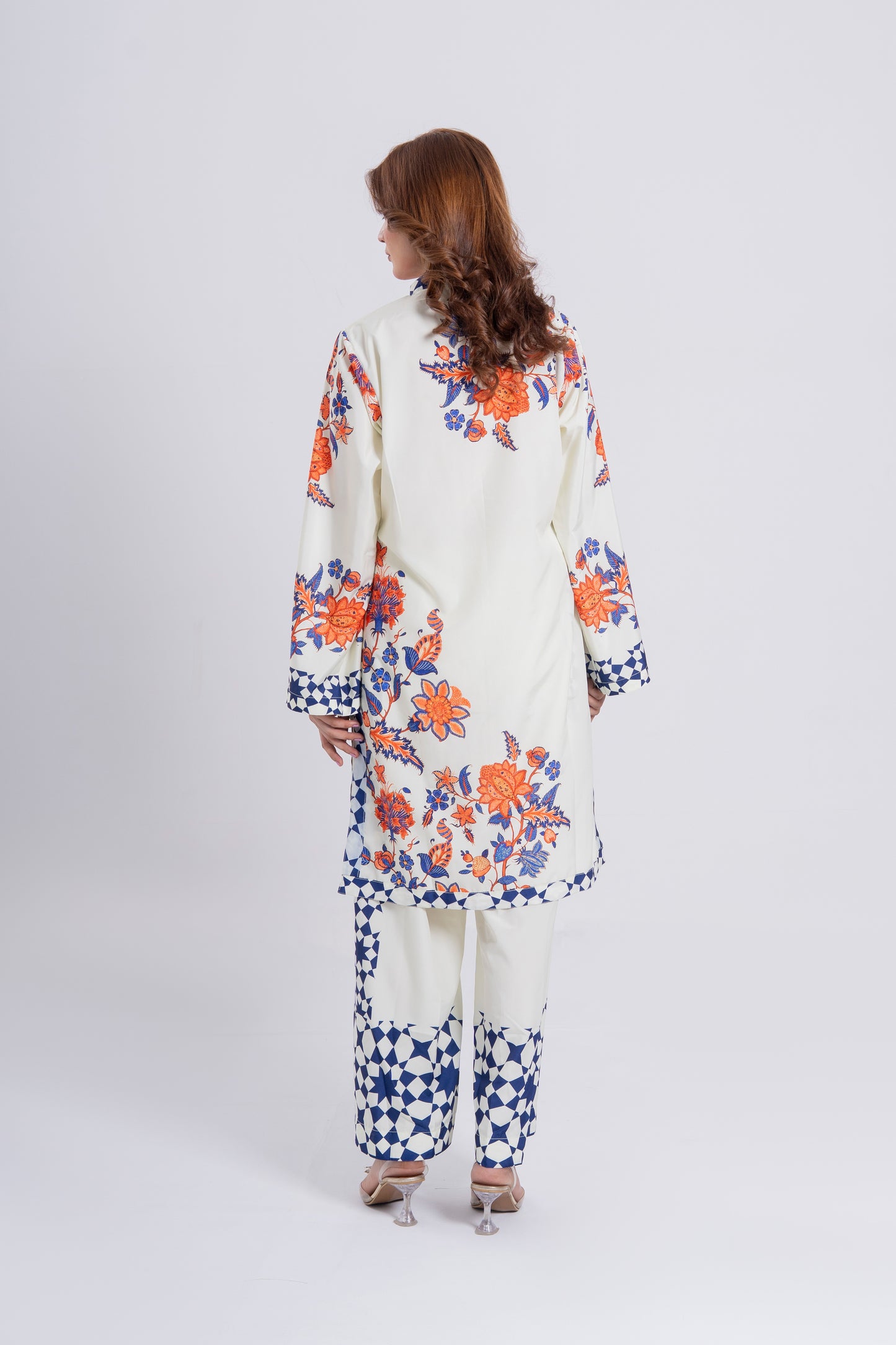 Amber Mosaic - 2 Piece Printed Suit