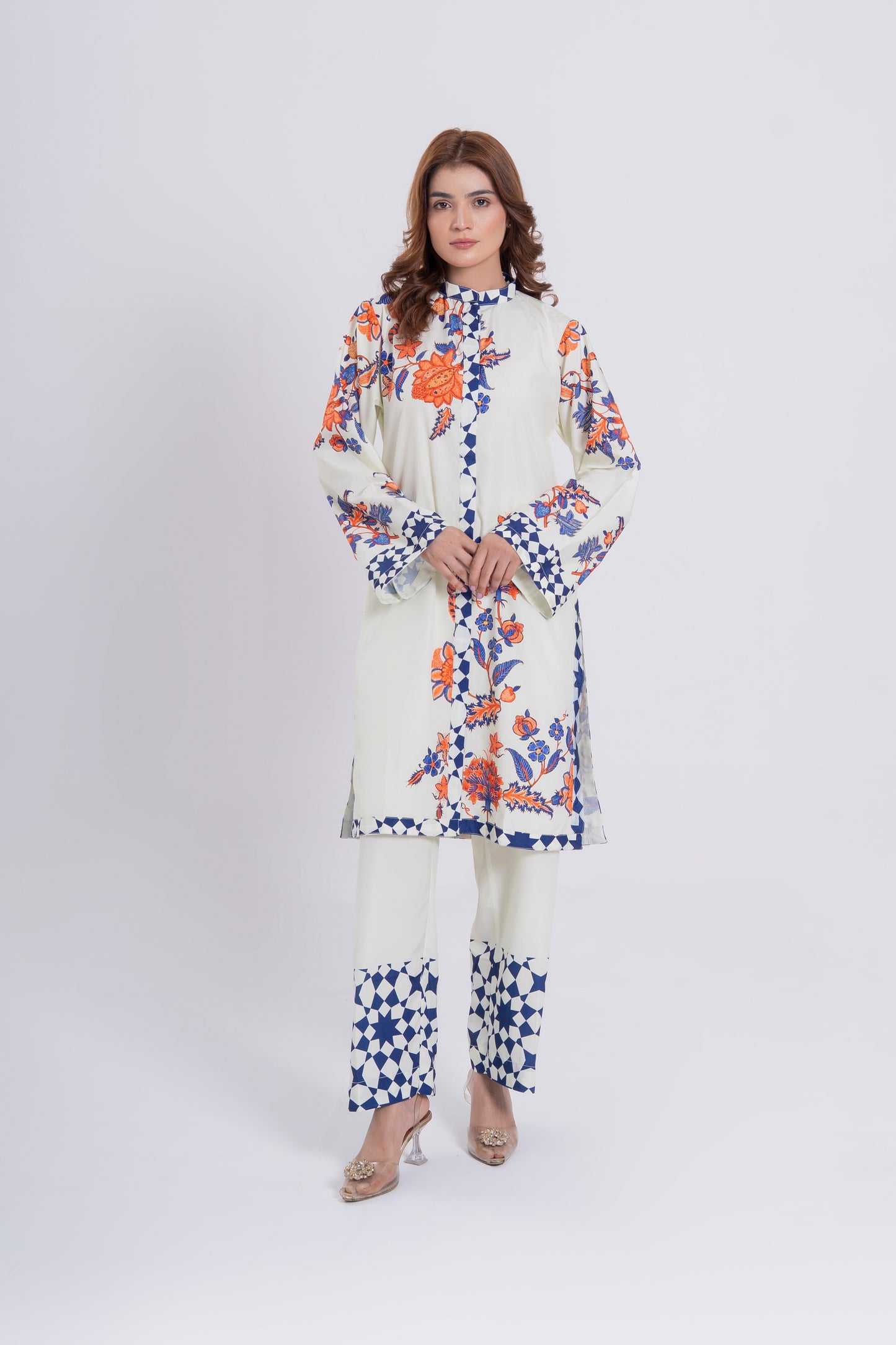 Amber Mosaic - 2 Piece Printed Suit