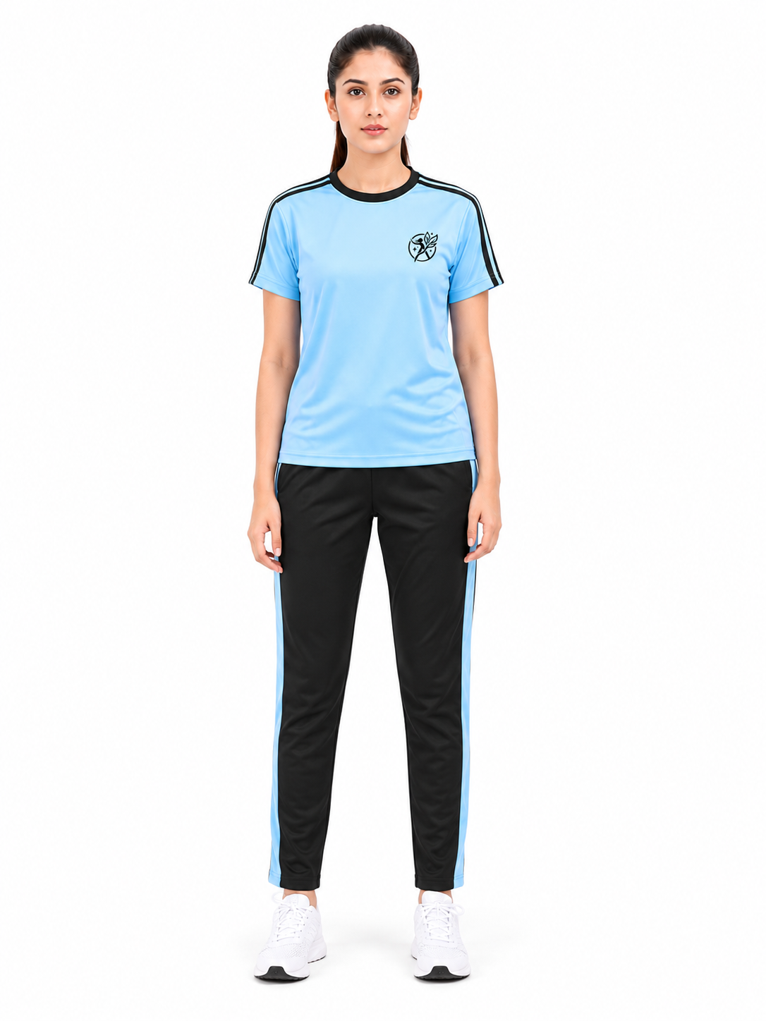 Women’s Dri-Fit Tracksuit – Sky Blue